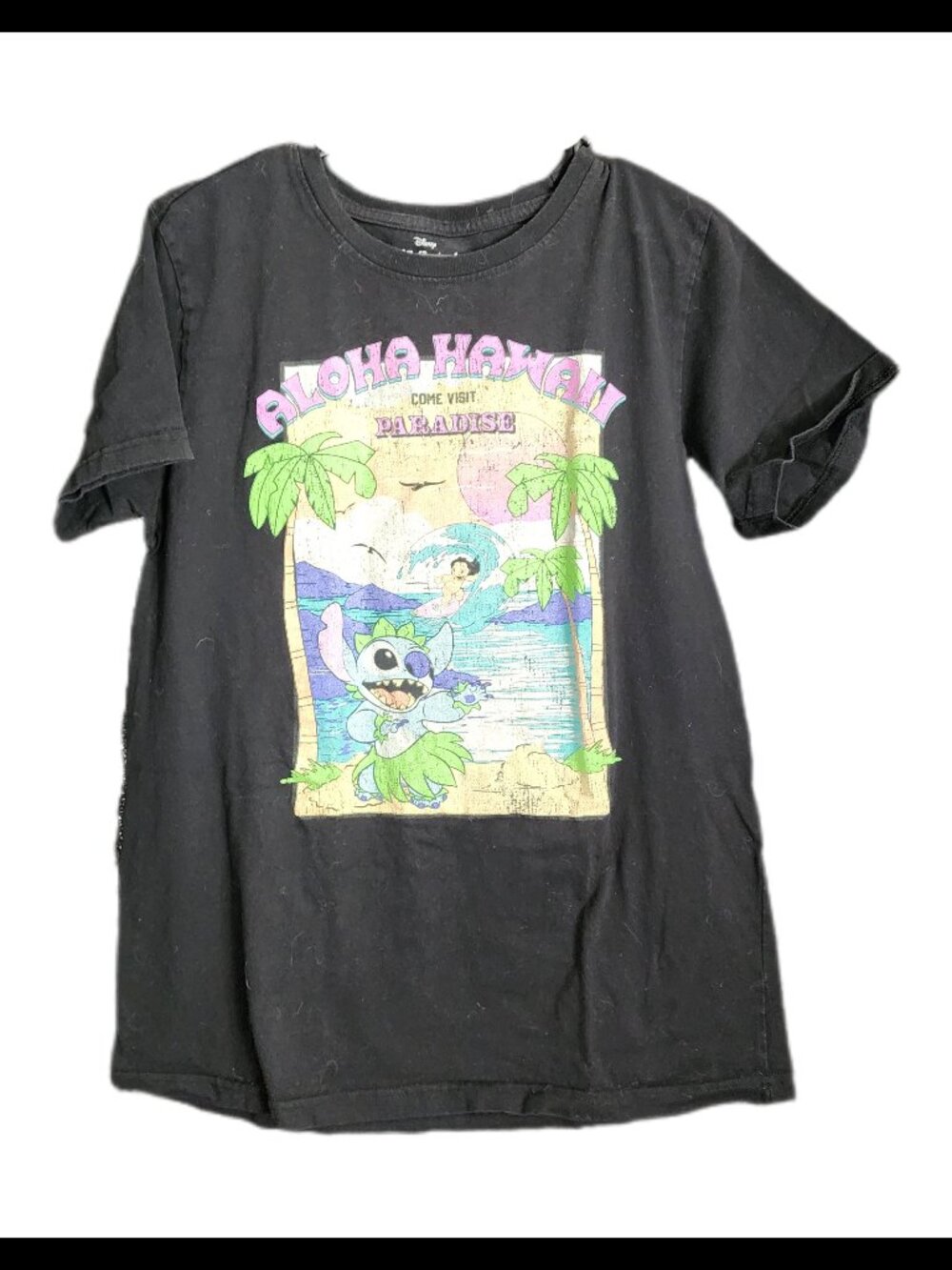 Aloha Hawaii Lilo and Stitch Tee